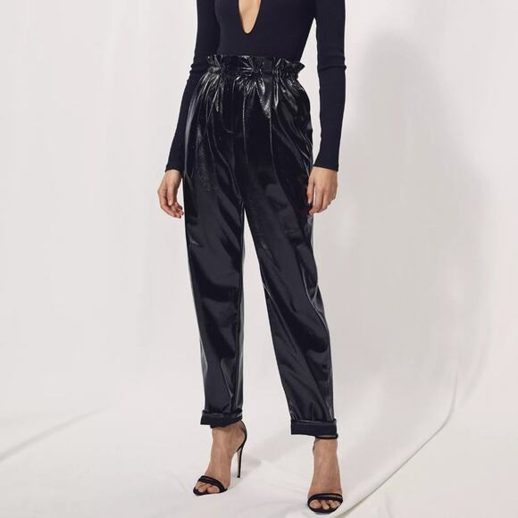 Aritzia Wilfred Jive Vegan Leather High Rise Pants - Picture 1 of 9